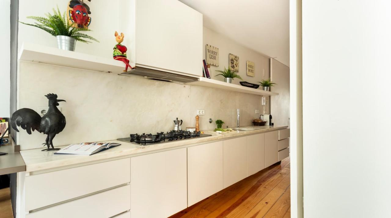 Altido Stylish 5Br Apt With Big Terrace In Principe Real Lisabona Exterior foto